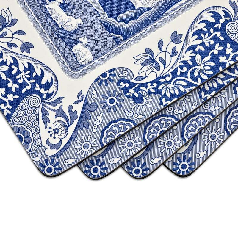 Blue Italian by Pimpernel - Regular Placemats (Set of 4)
