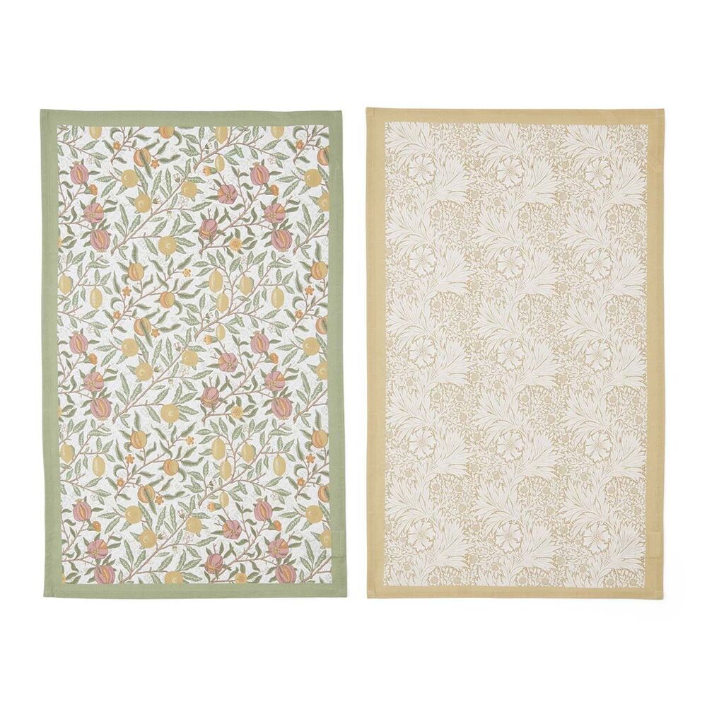 Spode Morris & Co - Fruits & Marigold Tea Towel (Set of 2)