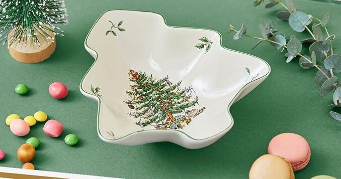 Spode Christmas Tree - Christmas Tree Shaped Dish - 36cm