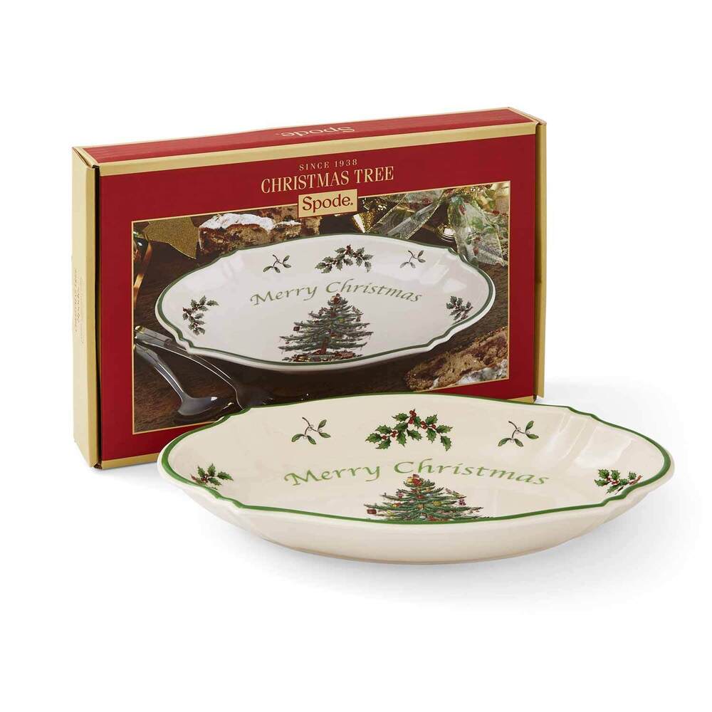 Spode Christmas Tree - Merry Christmas Tray - 28cm