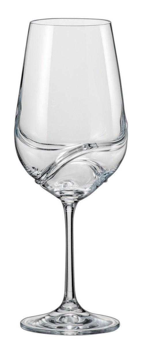 Bohemia Crystal Turbulence Goblet 550ml Set of 2