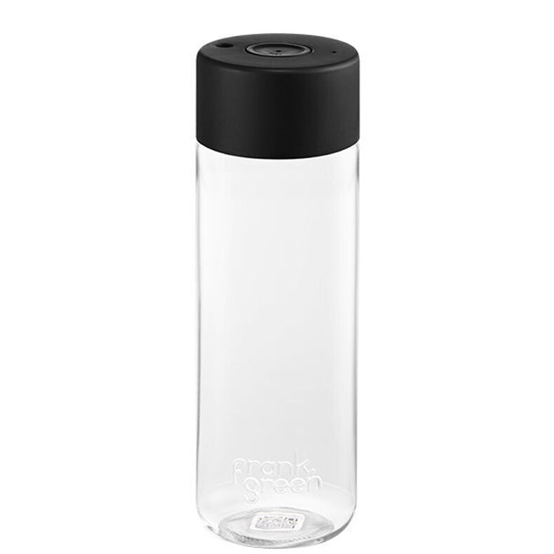Frank Green Reusable Bottle Original 740ml Black Push Button