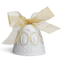 Lladro Christmas Bell Re-Deco 2008 Ornament