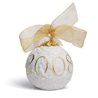 Lladro Christmas Ball Re-Deco 2008 Ornament