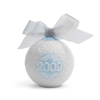 Lladro Christmas Ball 2009 Ornament
