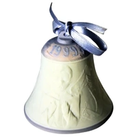 Lladro Christmas Bell 1999 Ornament