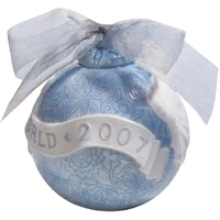 Lladro Christmas Ball 2007 Ornament