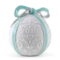 Lladro Christmas Ball 2010 Ornament