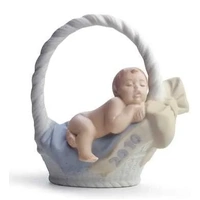 Lladro Christmas Born In 2010 Boy Ornament