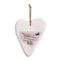 Demdaco Kelly Rae Roberts Stone Wall Art - Heart Whispers