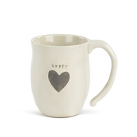 Demdaco Warm Heart Mug - Happy Heart