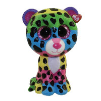 Beanie Boos - Mini Boos Collectible OPENED Dotty The Rainbow Leopard RARE CHASE