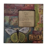 Demdaco Kelly Rae Roberts Photo Frame - Faith 3.5in x 3.5in