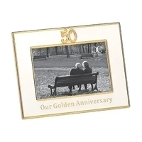 Roman Inc Wedding & Anniversary - 50th Anniversary Photo Frame