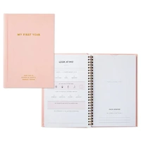 Hallmark Gifts - My First Year Baby Book Pink