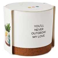 Hallmark Gifts - Never Outgrow My Love Planter Handprint Kit