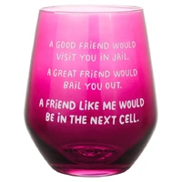 Hallmark Gifts - A Friend Like Me Stemless Wine Glass