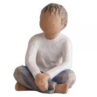 Willow Tree - Roses In The Garden Collection - Imaginative Child (Darker Skin & Hair) 