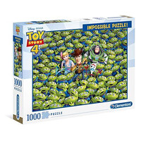 Clementoni Puzzle 1000pc - Disney Toy Story 4 Impossible Puzzle!