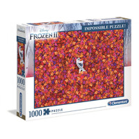 Clementoni Puzzle 1000pc - Disney Frozen 2 Impossible Puzzle!