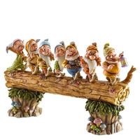 Jim Shore Disney Traditions - Snow White & The Seven Dwarfs - Homeward Bound