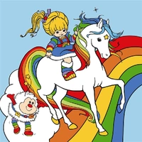Hallmark Card - Rainbow Brite