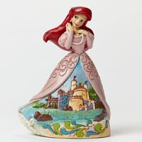 Jim Shore Disney Traditions - Ariel Sanctuary By The Sea Castle Dress Figurine