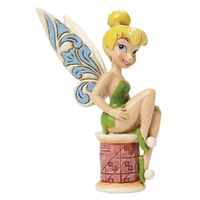 Jim Shore Disney Traditions - Peter Pan Tinker Bell - Crafty Tink Personality Pose