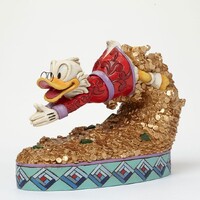 Jim Shore Disney Traditions - Scrooge McDuck Treasure Dive Figurine
