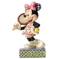 Jim Shore Disney Traditions - Minnie Mouse  - Tennis, Anyone?