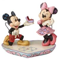 Jim Shore Disney Traditions - Mickey & Minnie Mouse - A Magical Moment