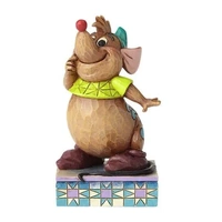 Jim Shore Disney Traditions - Cinderella Gus - Cinderelly's Friend Personality Pose