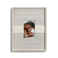 Demdaco Baby - Celebrate Me A Father's Heart Frame 4x6in