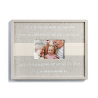 Demdaco Baby - Celebrate Me Blessings of a Granddaughter Frame 10cm x 15cm