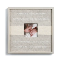 Demdaco Baby - Celebrate Me A Sister's Bond Frame 5x5in