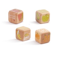 Demdaco Baby - Barnyard Baby Food & Colour Blocks Set of 4