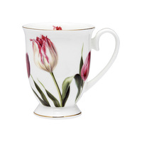 Floral Symphony - Tulip Footed Mug