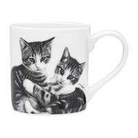 Feline Friends - Cuddling Kittens City Mug