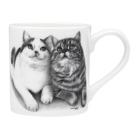 Feline Friends - Fixated Friends City Mug