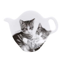 Feline Friends - Cuddling Kittens Tea Bag Holder