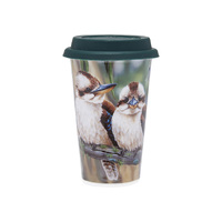 Fauna of Australia - Kookaburras Travel Mug