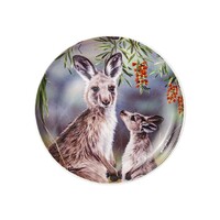Fauna of Australia - Kangaroo & Joey Trinket Dish