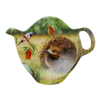 Fauna of Australia - Echidna & Finch Tea Bag Holder