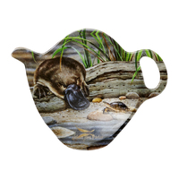 Fauna of Australia - Platypus & Turtle Tea Bag Holder