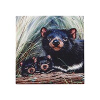 Ashdene Fauna of Australia - Tasmanian Devils Trivet