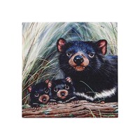 Fauna of Australia - Tasmanian Devils Trivet