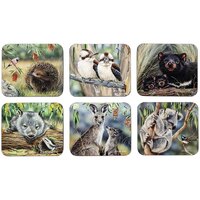 Fauna of Australia - Assorted Coasters 6 Pack