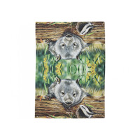 Ashdene Fauna of Australia - Wombat & Lizard Tea Towel