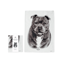 Delightful Dogs - Staffy Terrier Tea Towel