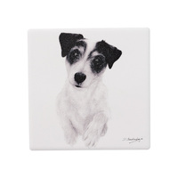 Delightful Dogs - Jack Russell Ceramic Coaster